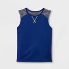 Toddler Boys' Knit Active Tank Top - Cat & Jack Blue