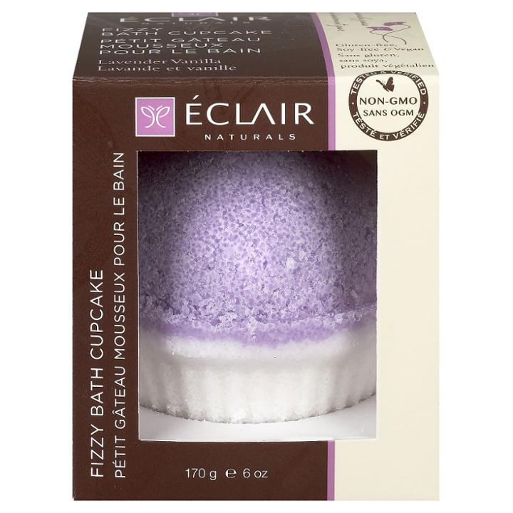 Eclair Naturals Fizzy Bath Cupcake Lavender Vanilla
