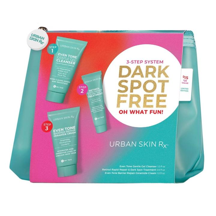 Urban Skin Rx Dark Spot Free Even Tone Trio Skincare