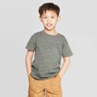 Toddler Boys' Specialty Jersey Drop Shoulder T-shirt - Cat & Jack Olive 3t, Boy's, Green
