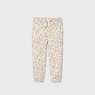 Grayson Mini Toddler Girls' Leopard Jogger Pants - Cream