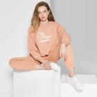 Women's High-rise Straight Sweatpants - Wild Fable Honey