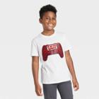 Boys' Valentine's Day Short Sleeve Graphic T-shirt - Cat & Jack White