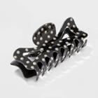 Smiley Print Claw Hair Clip - Wild Fable Black