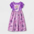 Toddler Girls' Disney Princess Nightgown - Purple