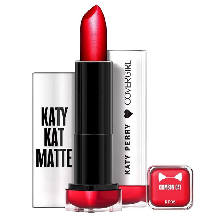 Covergirl Katy Kat Matte Lipstick Kp05 Crimson (red) Cat .12oz