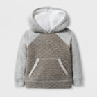 Toddler Girls' Quilted Hoodie - Cat & Jack Heather Gray