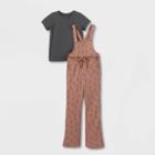 Grayson Collective Toddler Girls' Short Sleeve T-shirt & Jumpsuit