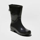 Women's Vicki Rain Boots - A New Day Black
