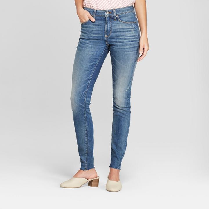 Women's Adaptive High-rise Jeggings - Universal Thread Medium Wash