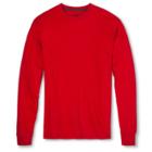 Fruit Of The Loom Select Fruit Of The Loom Men's Long Sleeve T-shirt - Rockwood Red Heather
