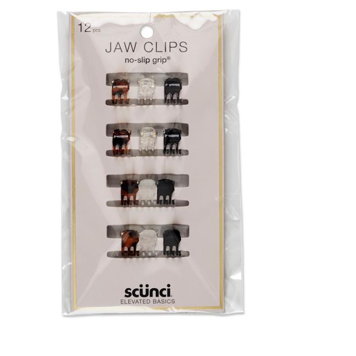 Conair Scunci Micro Mini No Slip Jaw Clips
