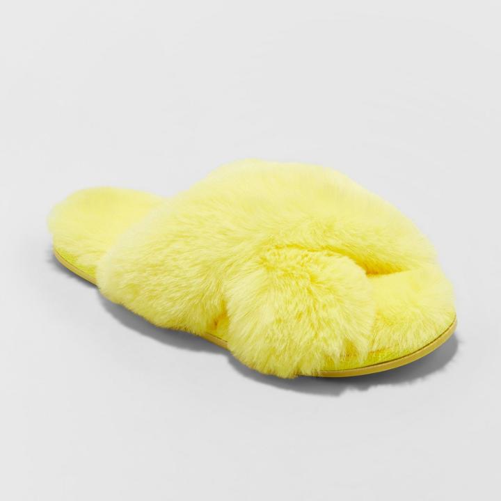 Girls' Mackenzie Slide Slippers - Cat & Jack Yellow