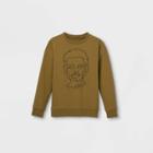 Well Worn Black History Month Kids' Silhouette Sweatshirt - Green