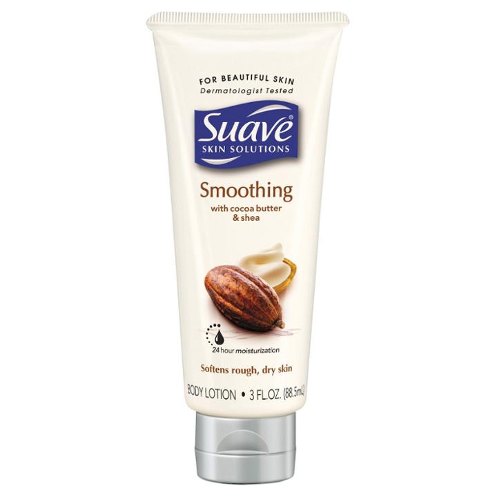 Suave Skin Solutions Smoothing With Cocoa Butter And Shea Body