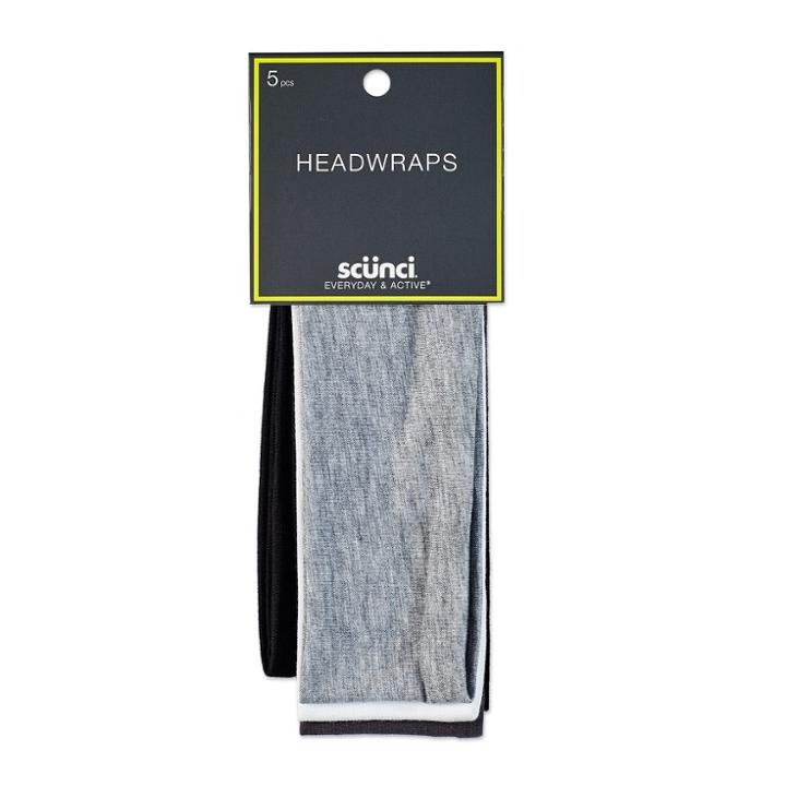 Scunci 2.5 Interlock Headwraps - 5pk,