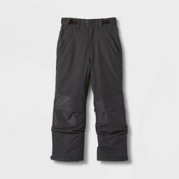 Kids' Sport Snow Pants With 3m Thinsulate Insulation - All In Motion Black