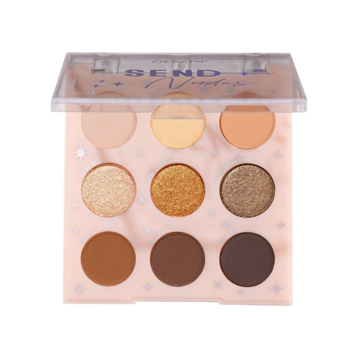 Colourpop For Target Pressed Powder Eyeshadow Palette - Send Nudes