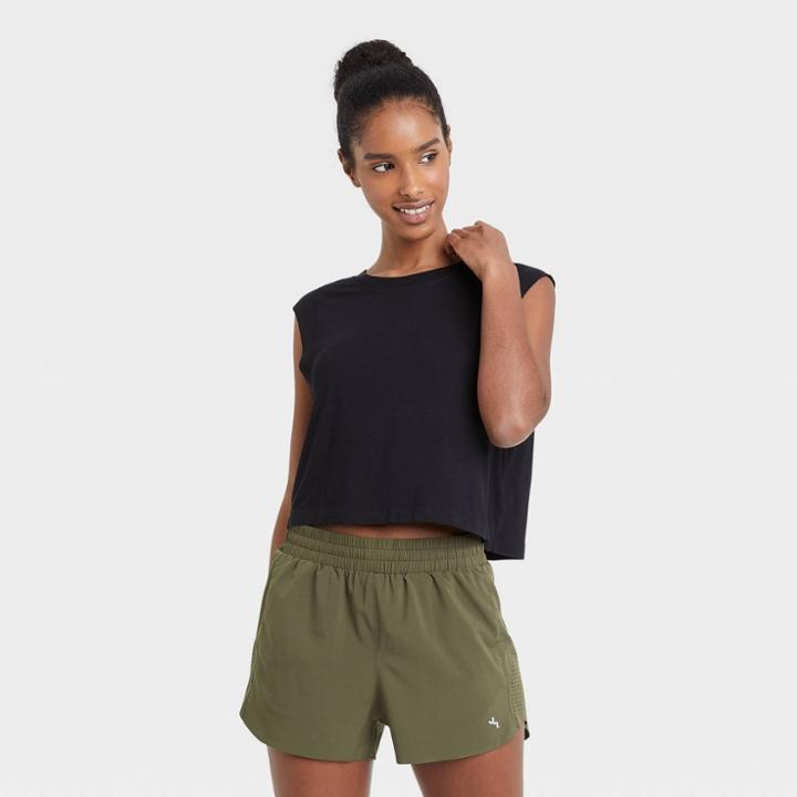 Women's Muscle Tank Top - Joylab Black