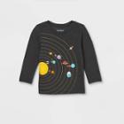 Toddler Solar System Graphic Long Sleeve T-shirt - Cat & Jack Black