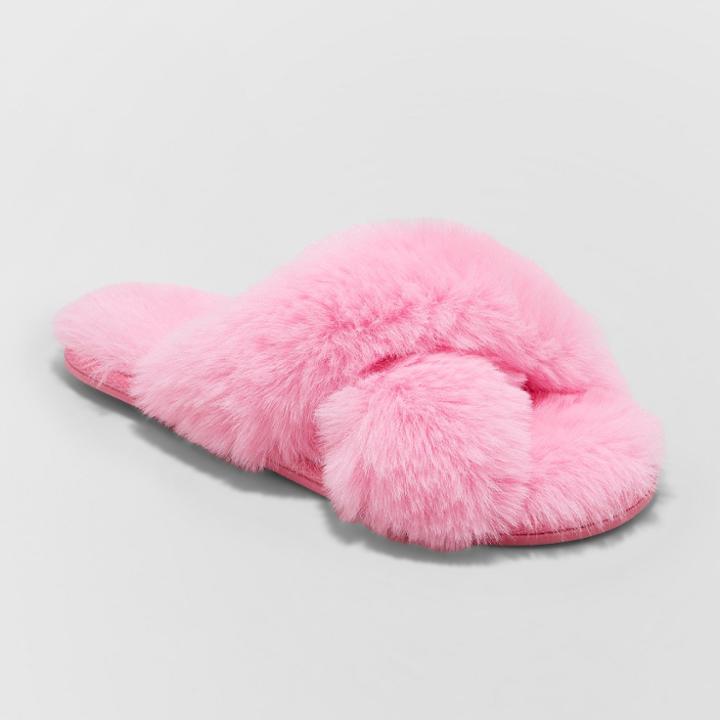 Girls' Mackenzie Slide Slippers - Cat & Jack Pink