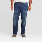 Men's Tall Athletic Fit Jeans - Goodfellow & Co Dark Wash 30x36, Dark Blue