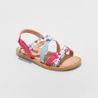 Target Toddler Girls' Just Buds Ankle Strap Sandals - Pink