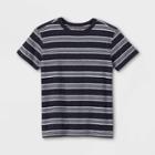 Boys' Striped Short Sleeve T-shirt - Cat & Jack Navy/white