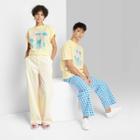 Short Sleeve Oversized T-shirt - Wild Fable Light Yellow