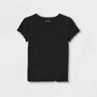 Girls' Short Sleeve T-shirt - Art Class Black