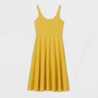 Women's Sleeveless Ballet Dress - A New Day Yellow