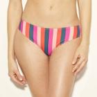 Women's Beach Hipster Bikini Bottom - Shade & Shore Pink