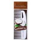 Ultra Smooth Coconut Infused Conditioning Comb, White