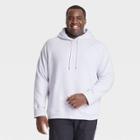 Men's Big & Tall Cotton Fleece Pullover Sweatshirt - All In Motion Lavender