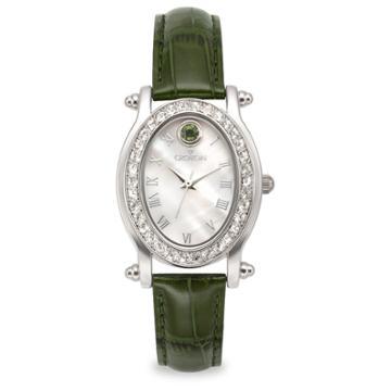 Croton Women's Brass Wristwatch - Green