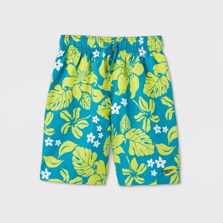 Speedo Boys' Summer Vision Swim Trunks - Teal