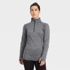 Women's Train 1/2 Zip Pullover - All In Motion Dark Gray