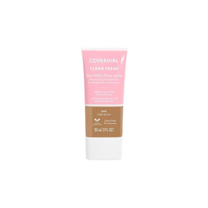 Covergirl Clean Fresh Skin Milk Tan/rich Foundation - 1 Fl Oz, Adult Unisex