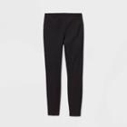 Women's High-waisted Leggings - A New Day Black