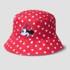 Kids' Minnie Mouse Reversible Bucket Hat, Black/red/white
