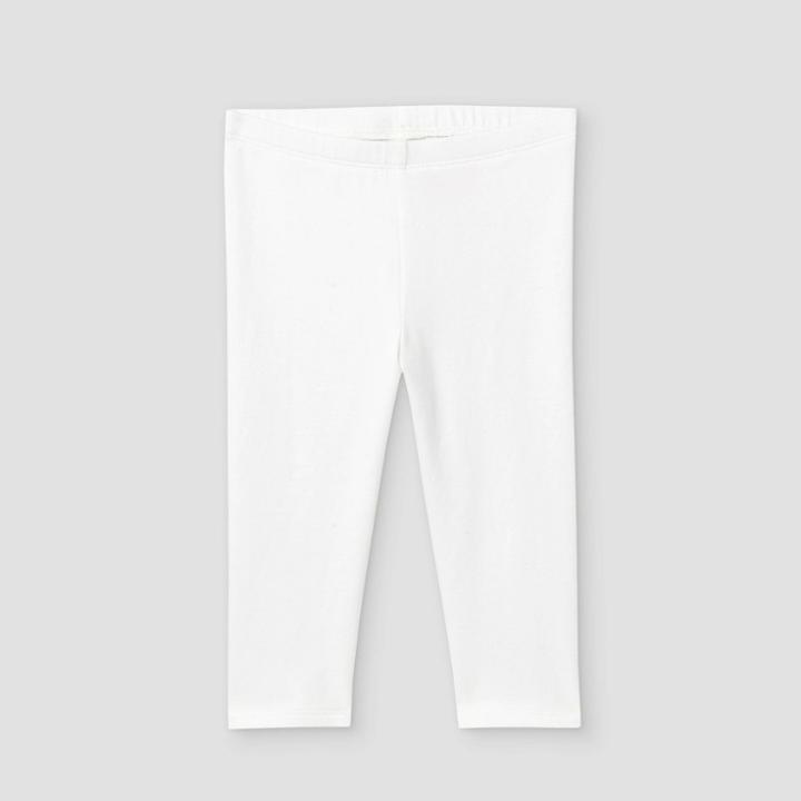 Toddler Girls' Capri Leggings - Cat & Jack White