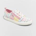 Girls' Lucian Patchwork Floral Print Sneakers - Cat & Jack 13,
