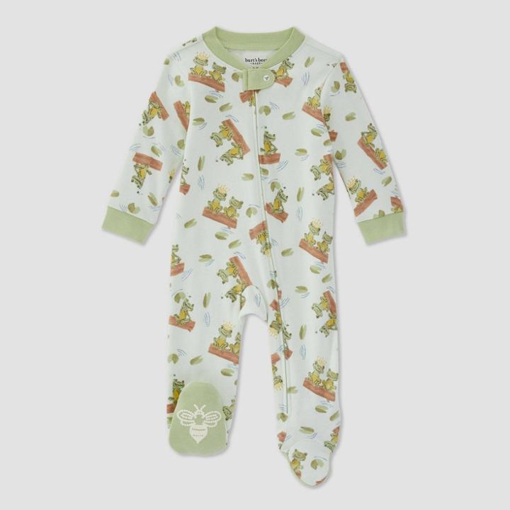 Burt's Bees Baby Baby Frog Prince Sleep N' Play - Light Green Newborn