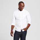 Men's Slim Fit Northrop Poplin Button-down Shirt - Goodfellow & Co White