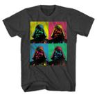 Men's Star Wars Darth Vader Artistic Panels T-shirt - Charcoal Heather