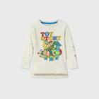 Toddler Boys' Disney Toy Story T-shirt - Off-white 4t - Disney Store, Beige/white