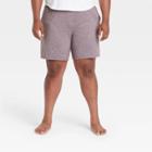 Men's Big & Tall Soft Stretch Shorts - All In Motion Berry