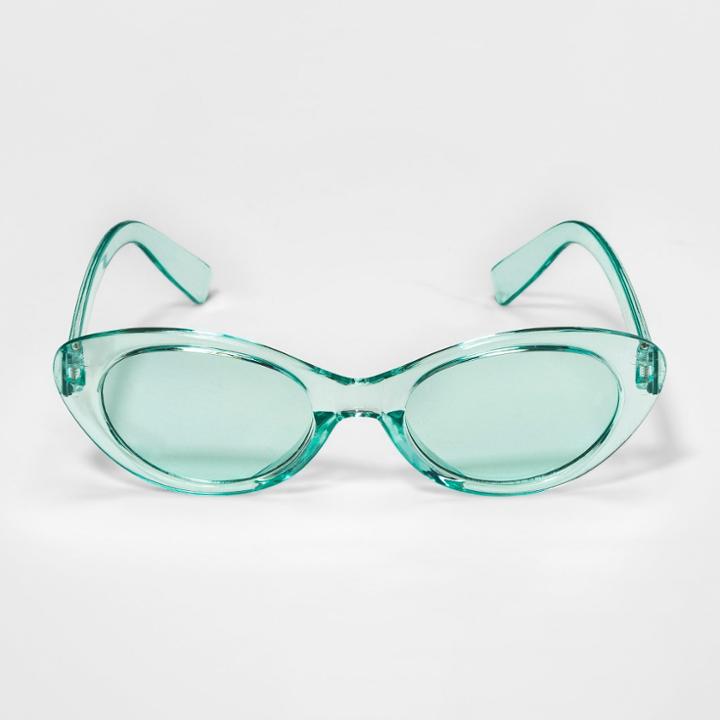 Girls' Cat Eye Accessory Glasses - Cat & Jack Turquoise