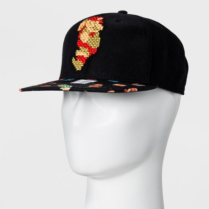 Nintendo Men's Digital Super Mario Baseball Cap - Black