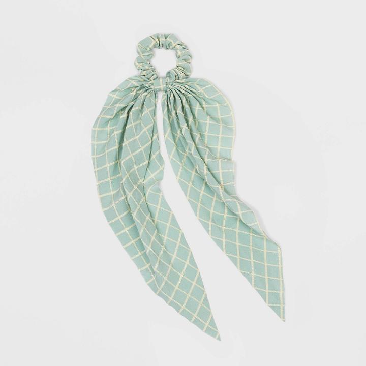 Checkered Tail Twister - Universal Thread Green